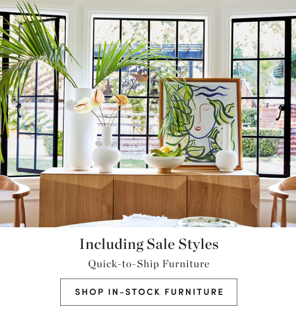 Get 'em fast—including sale styles One Kings Lane