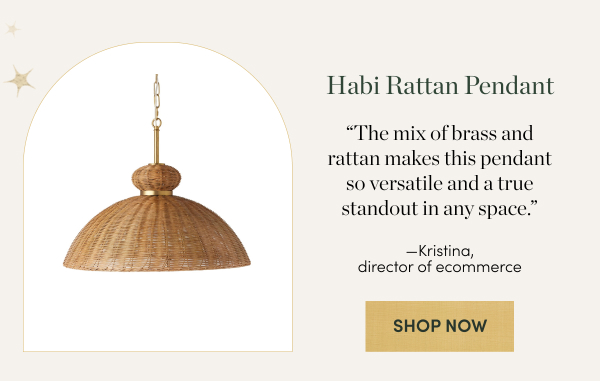 Shop Habi Rattan Pendant