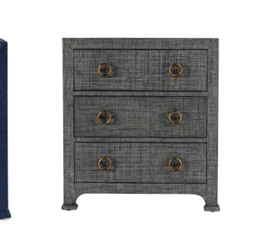 Kos 3-Drawer Nightstand