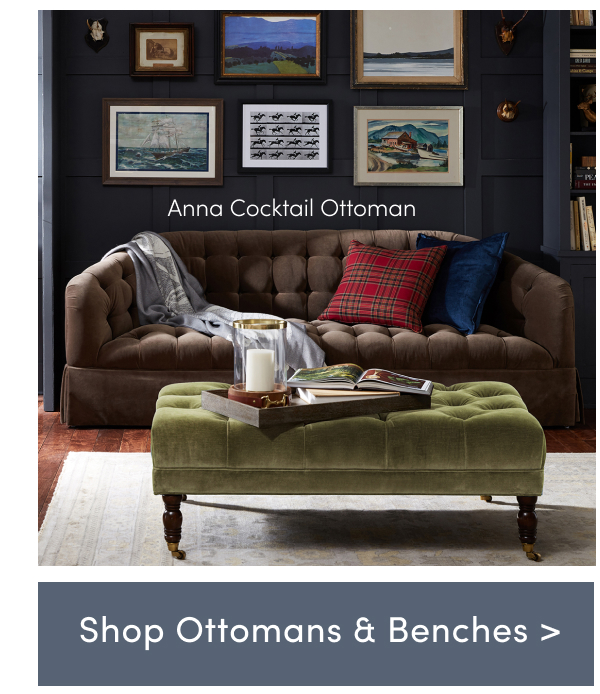 Up to 25 Off Living Room Ottomans and Benches