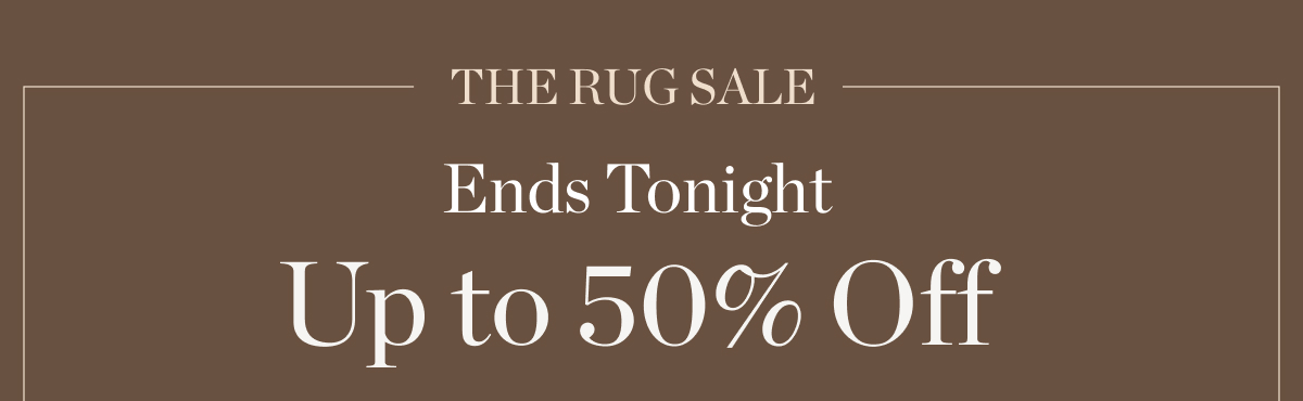 Up to 50 Percent Off Rugs