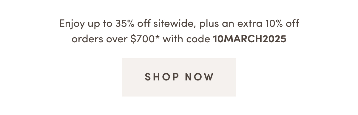 Up to 35 Percent Off Sitewide