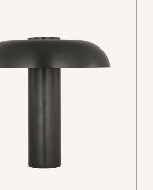 Louver Indoor/Outdoor Medium Table Lamp