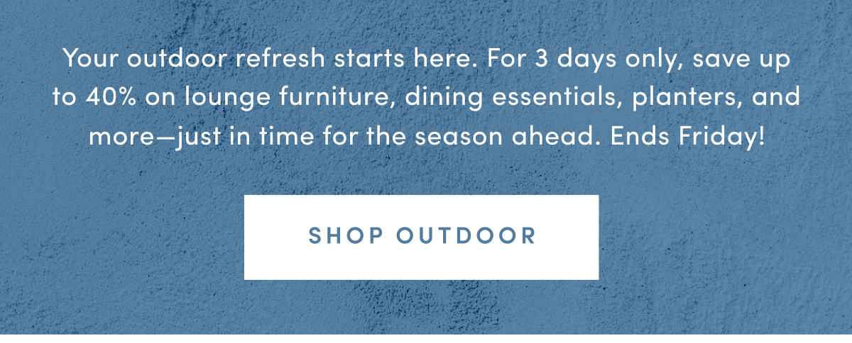 Up to 40 Percent Off Outdoor