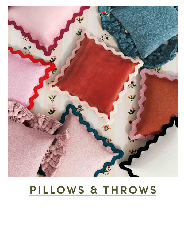 Shop Pillows and Throws